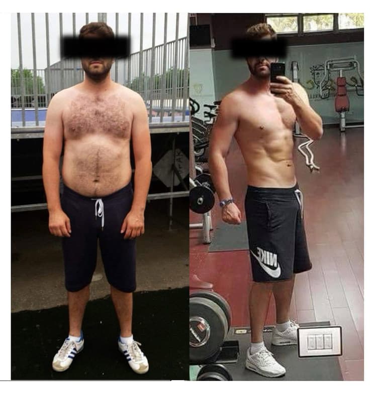 Before and after 7